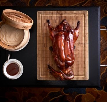 The world famous Peking duck from Shang Palace